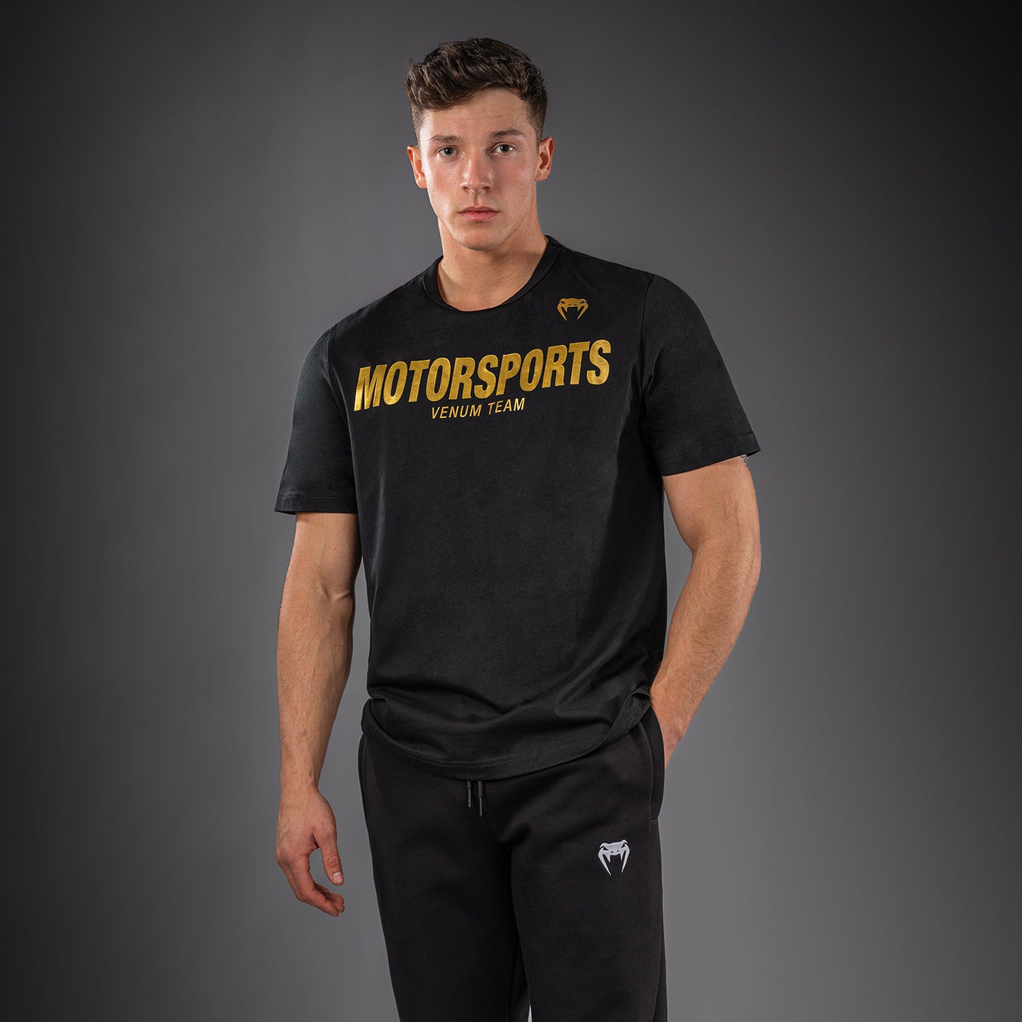 T-shirt Venum Motorsports VT – Noir/Or - product-type_T-Shirts