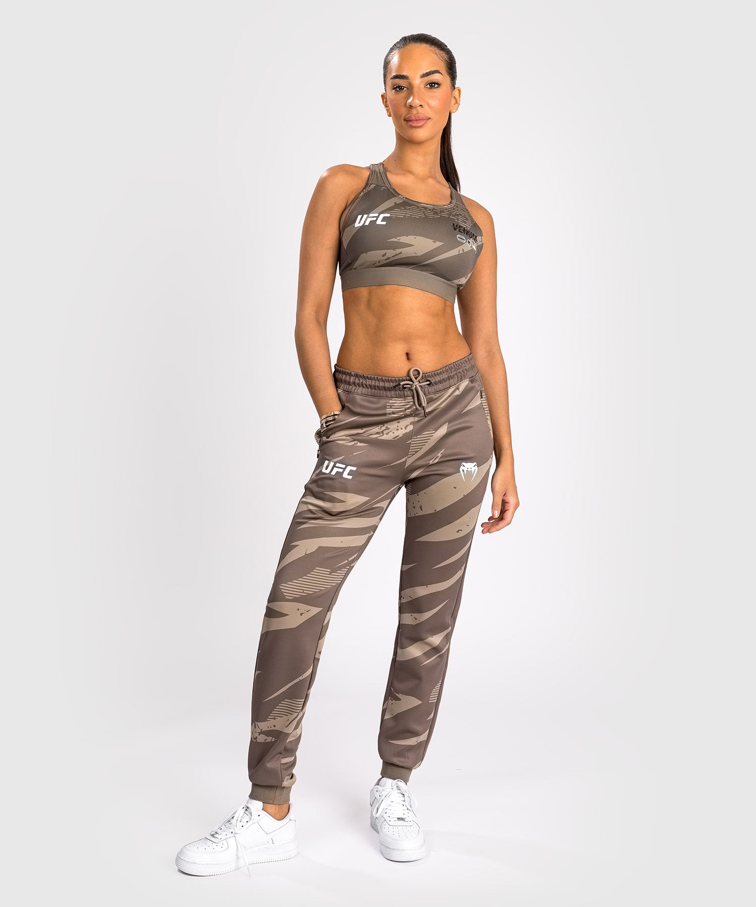 Pantalon pour Femmes UFC Adrenaline by Venum Fight Week - Desert Camo - product-type_Pantalons de jogging