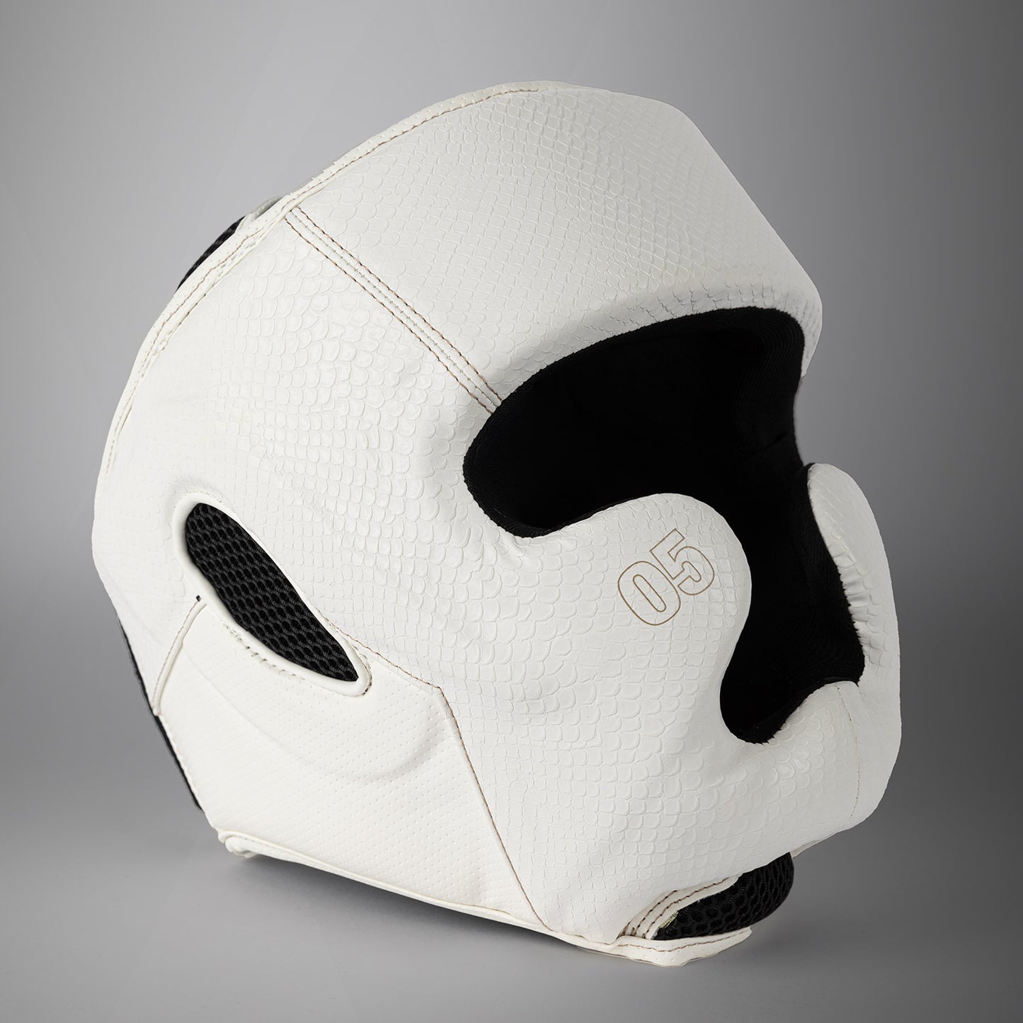 Casque de Protection Venum Impact Evo Scales – Ivoire - product-type_Casques de boxe