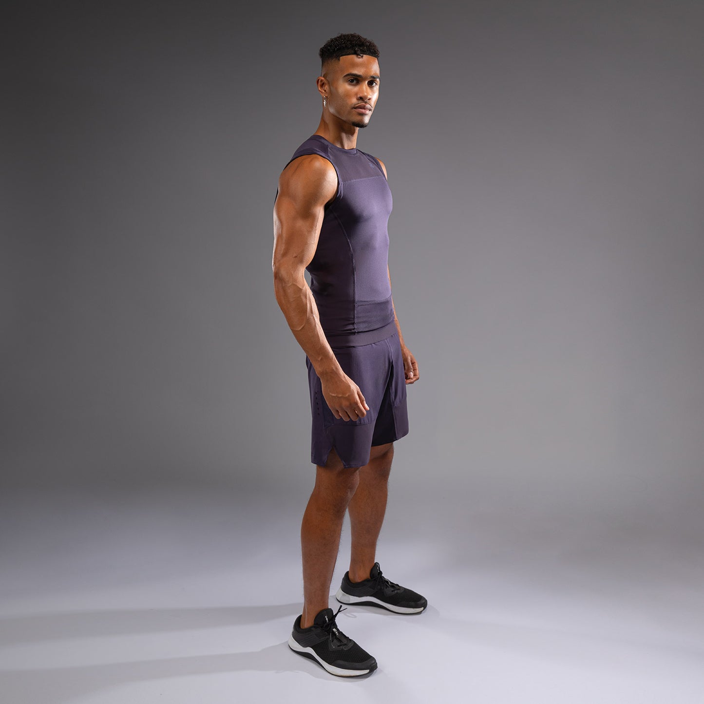 Rashguard sans Manches Venum G-Fit Air pour Hommes - Violet Intense - product-type_T-Shirts de Compression