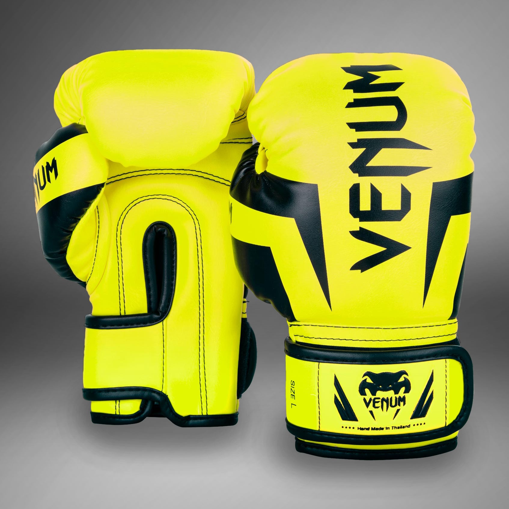 Gants de boxe enfant Venum Elite – Jaune Fluo - product-type_Gants de boxe