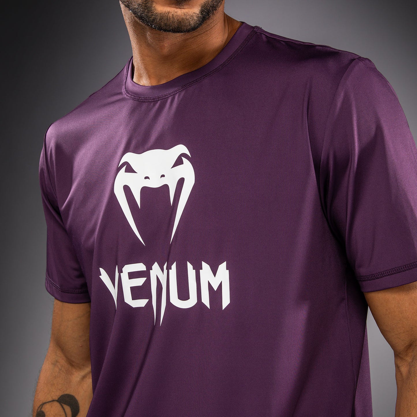 T-shirt Dry Tech Venum Classic - Violet foncé