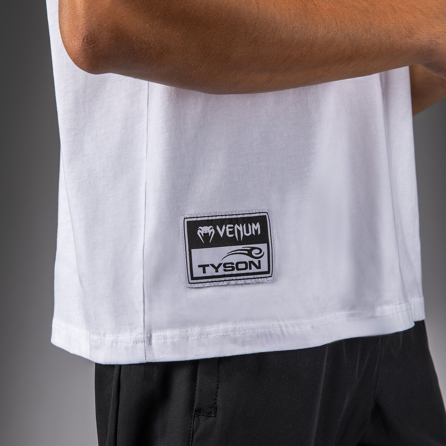 T-Shirt Venum x Mike Tyson Tiger - Blanc Optique