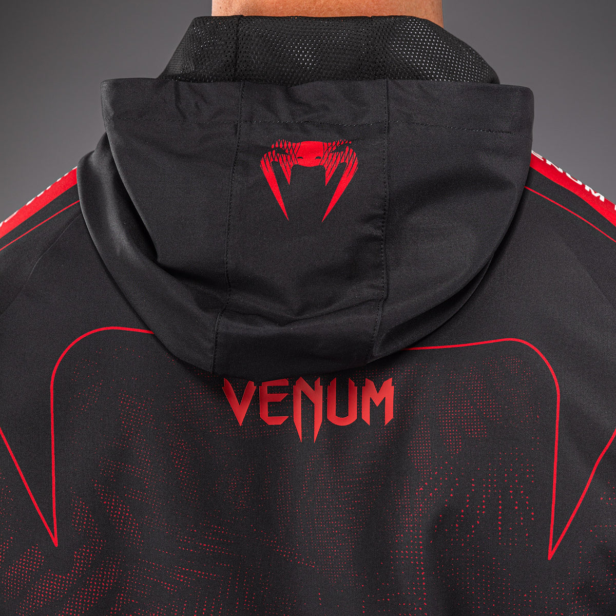 Veste de survêtement Venum Amazonia Reborn - Noir/Rouge