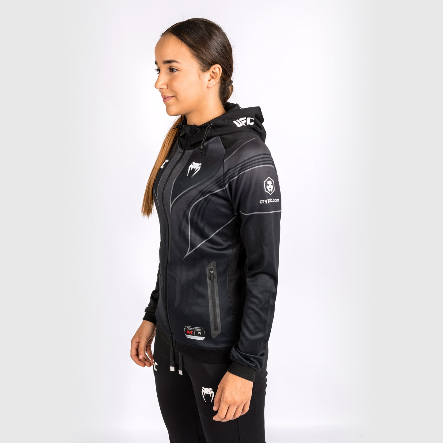 Sweatshirt Femme Personnalisé UFC Venum Authentic Fight Night 2.0 - Noir - product-type_Vestes