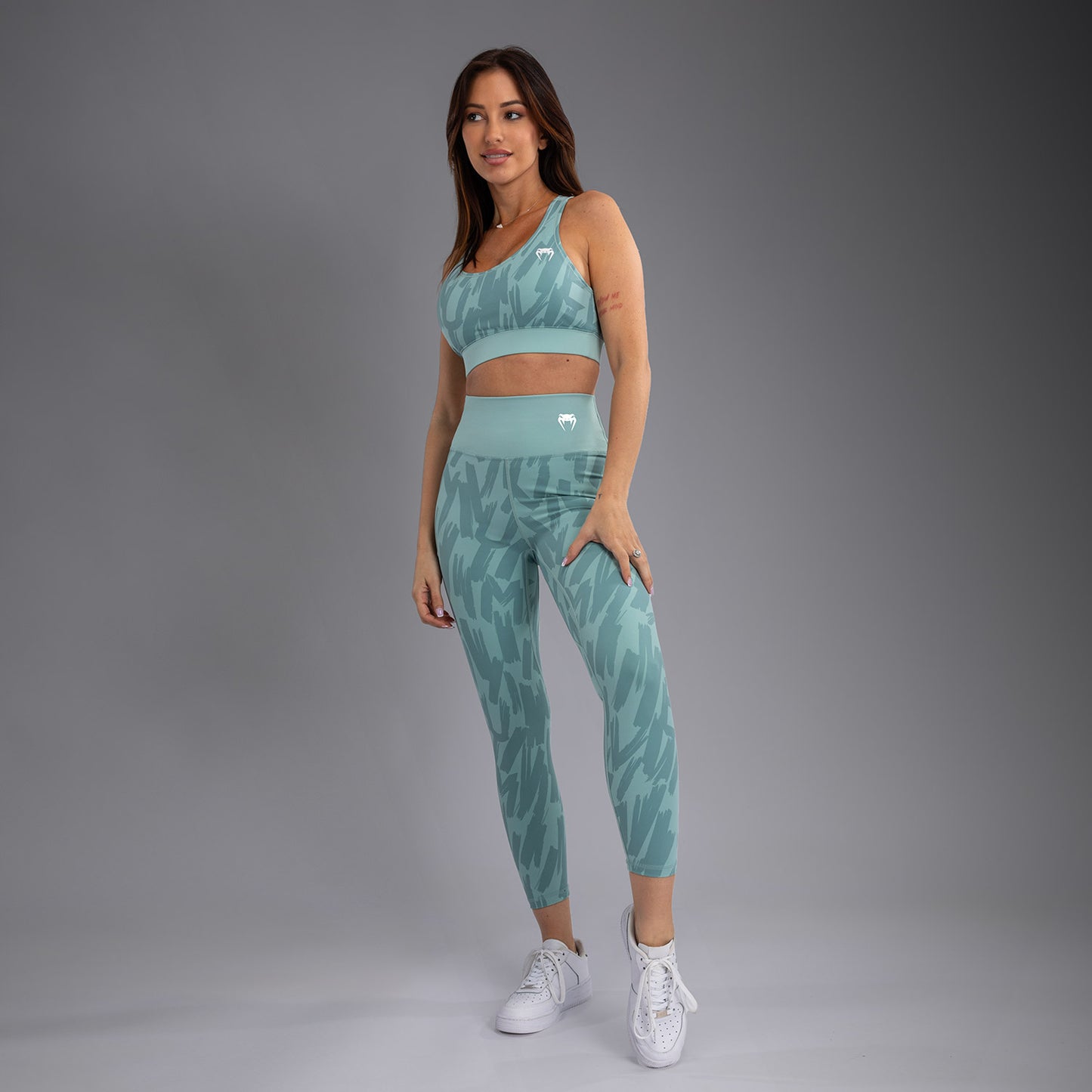 Leggings 7/8 pour Femmes Venum Graffiti - Aqua - product-type_Leggings
