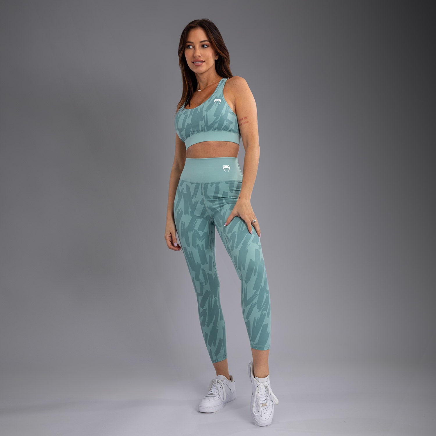 Leggings 7/8 pour Femmes Venum Graffiti - Aqua - product-type_Leggings