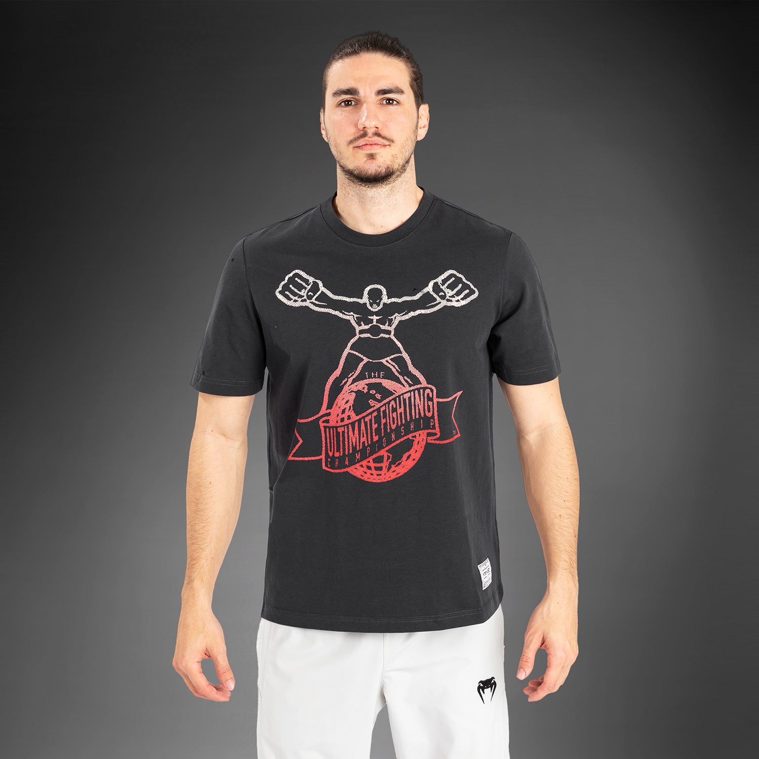 T-Shirt UFC by Venum Ulti-Man - Gris/Rouge - product-type_T-Shirts