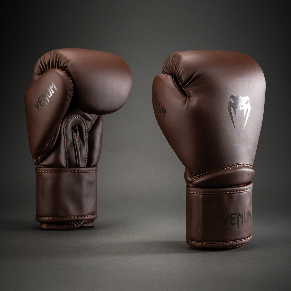 Gants de boxe Venum Contender 1.5 - Marron foncé