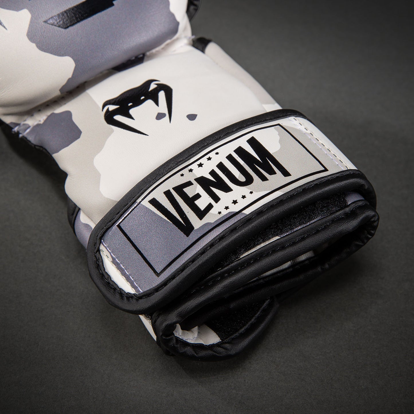 Gants de Sparring Venum Elite - Blanc/Gris Clair