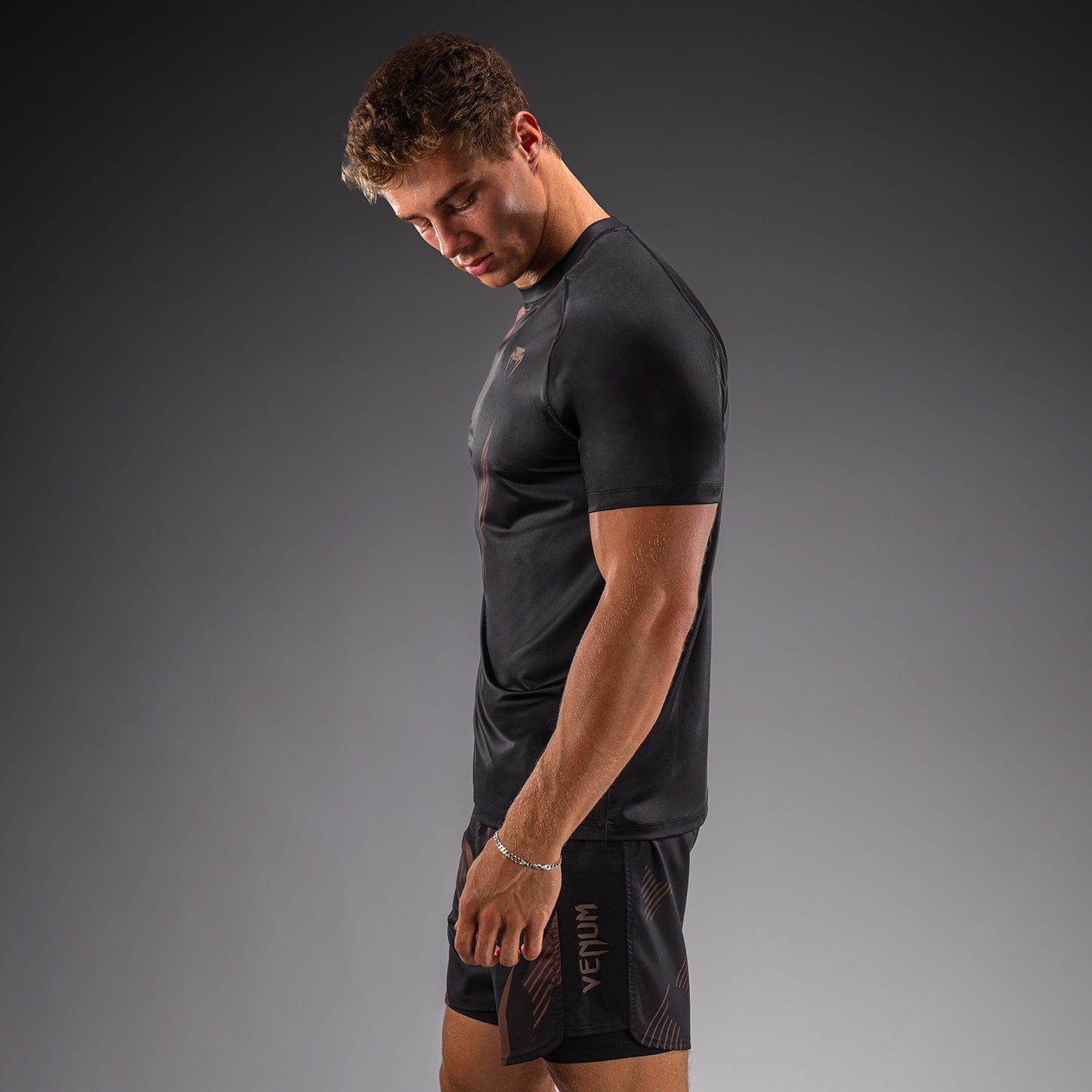 T-shirt Dry Tech Venum No-Gi 6.0 - Noir/Marron