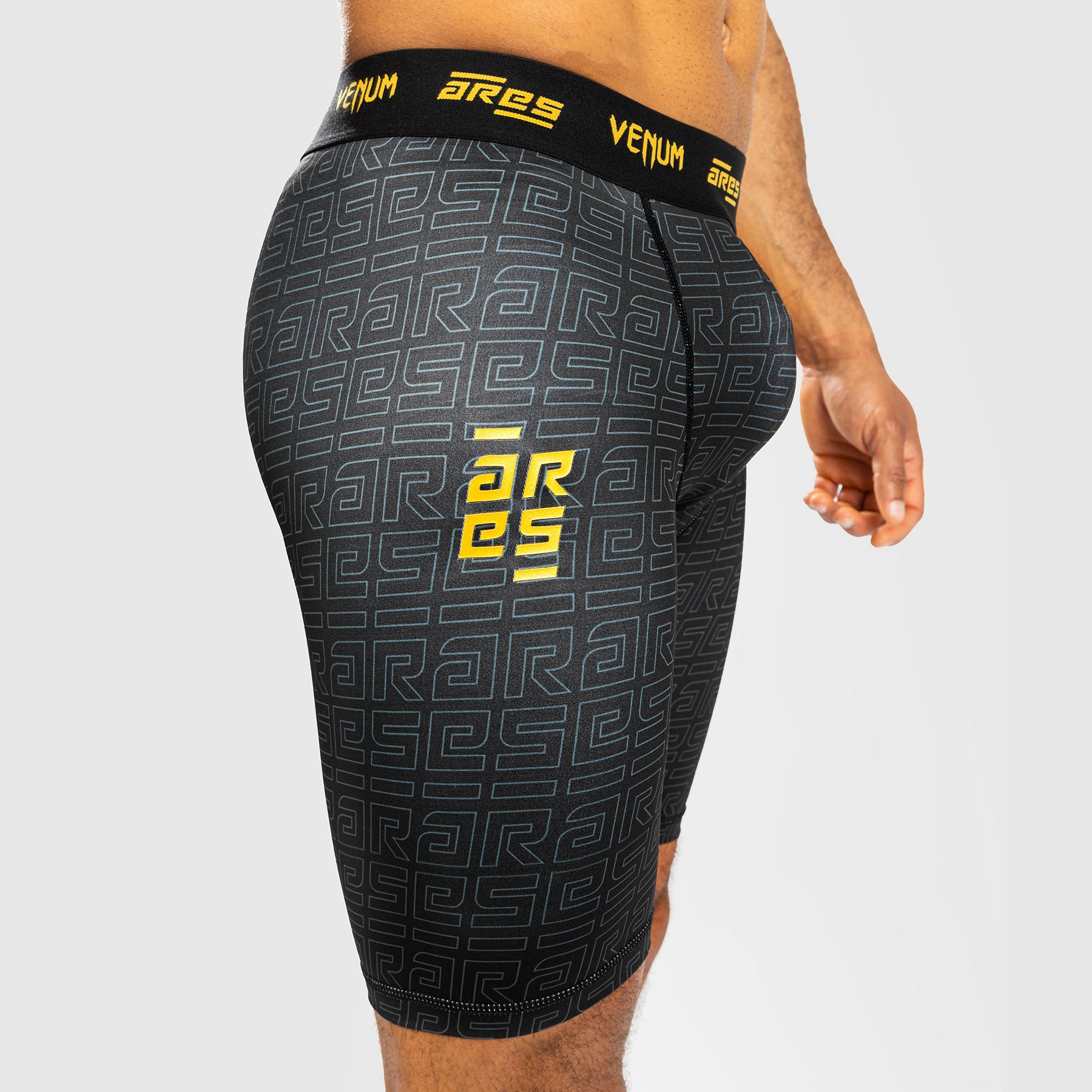 Short de Compression pour Hommes Venum x Ares - Noir/Or - product-type_Shorts de compression