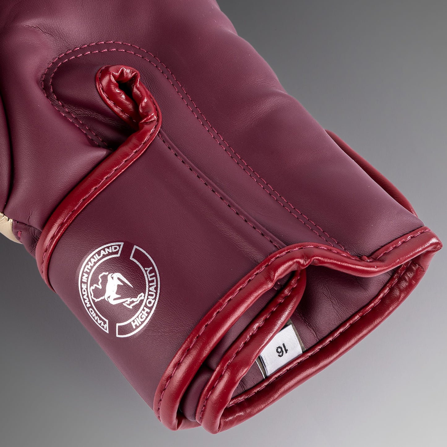 Gants de boxe Venum Elite - Rouge Bordeaux/Or