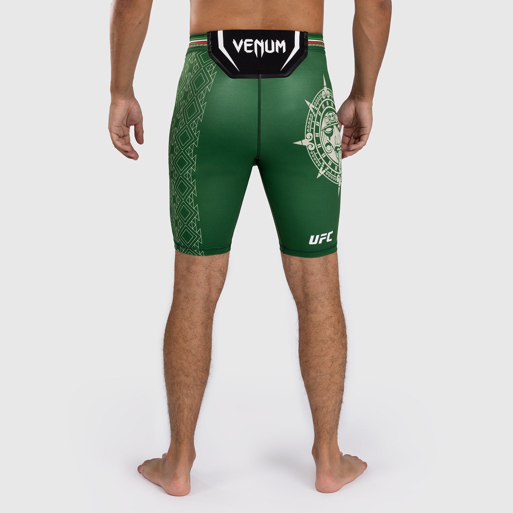 Noche UFC by Venum Authentic Fight Night Short de compression pour Hommes - Vert - product-type_Shorts de compression