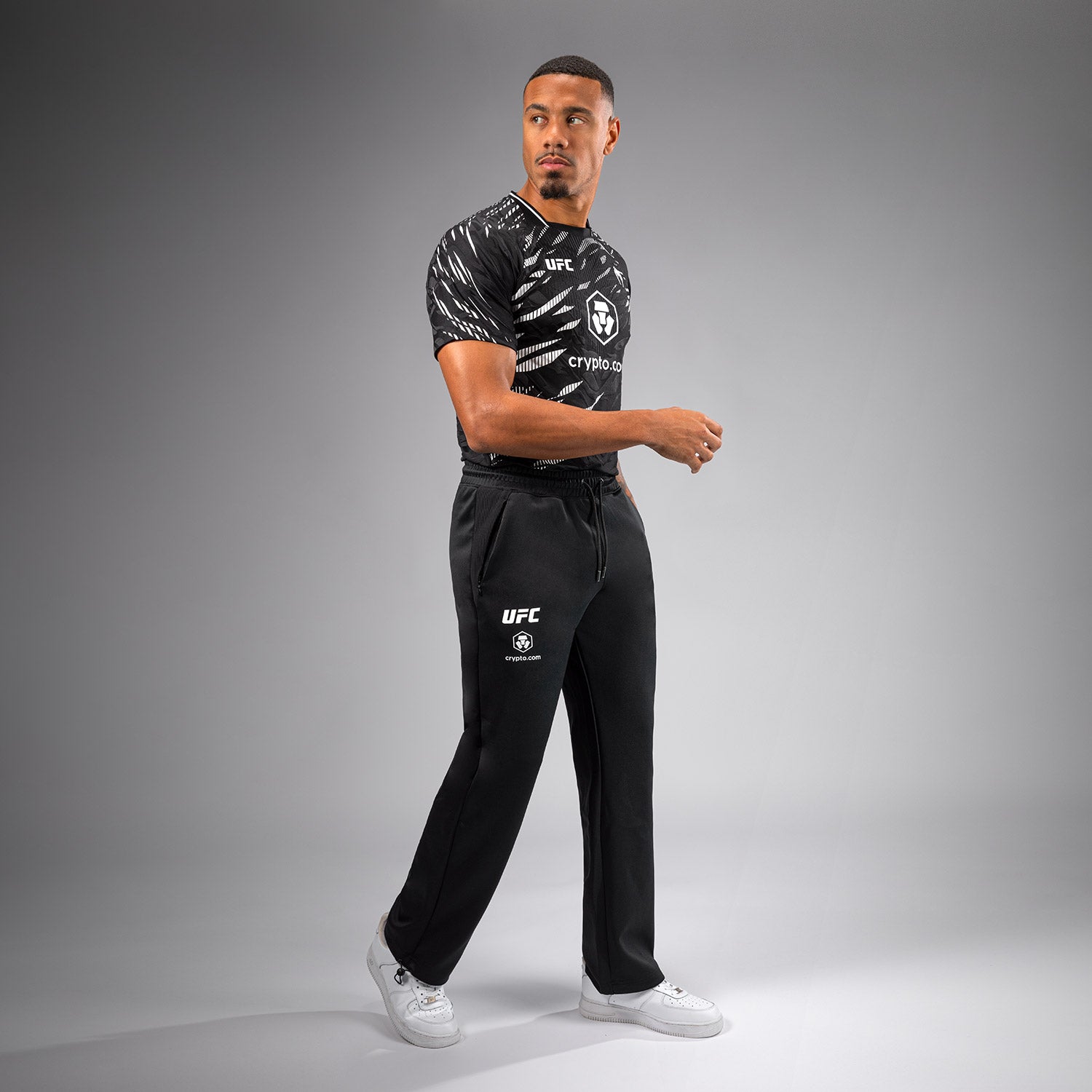 Pantalon Coupe Droite pour Hommes UFC Fusion by Venum Authentic Fight Night - Noir - product-type_Pantalons de jogging