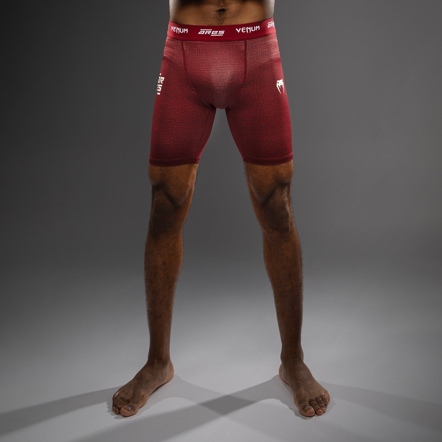 Short de Compression pour Hommes Venum x Ares - Bordeaux - product-type_Shorts de compression
