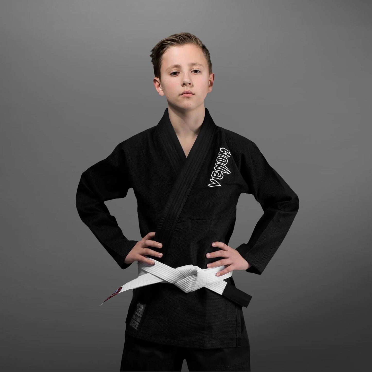 Kimono JJB Noir (Ceinture blanche offerte) Venum Contender pour Enfants - product-type_Kimonos de JJB