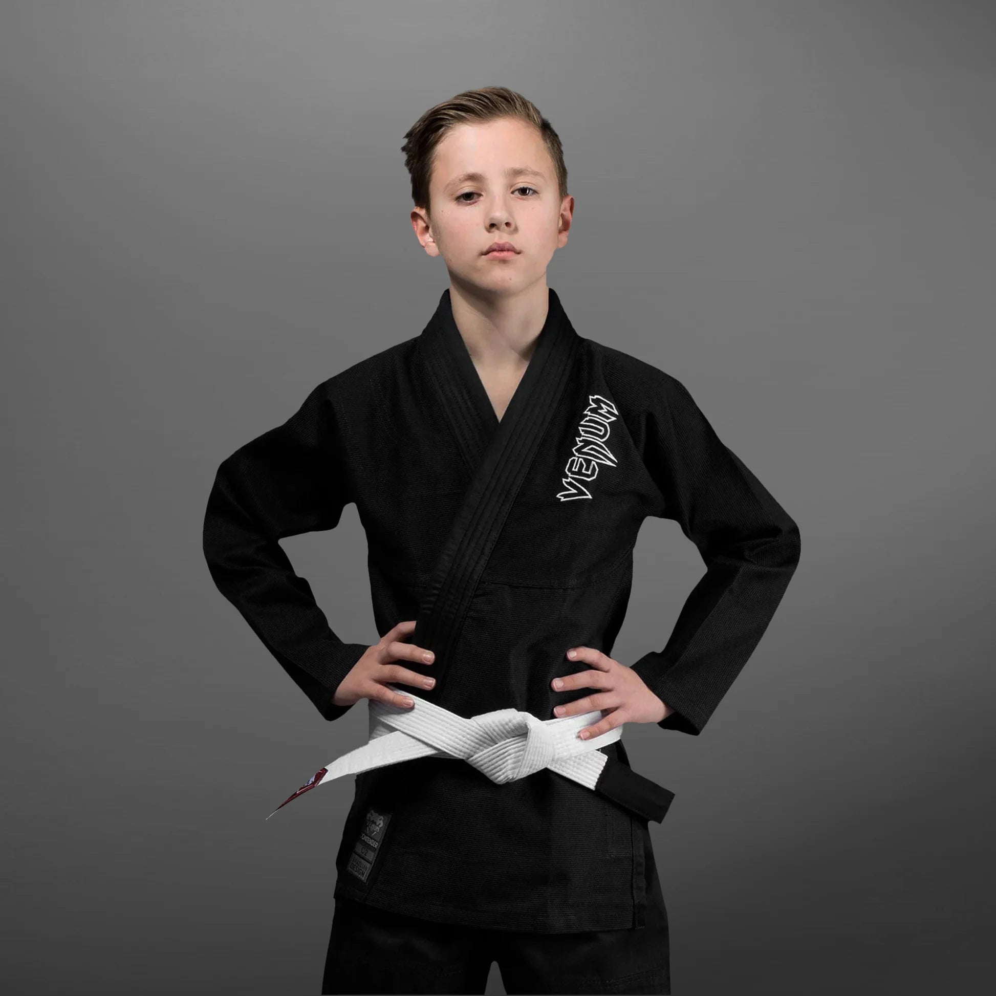 Kimono JJB Noir (Ceinture blanche offerte) Venum Contender pour Enfants - product-type_Kimonos de JJB