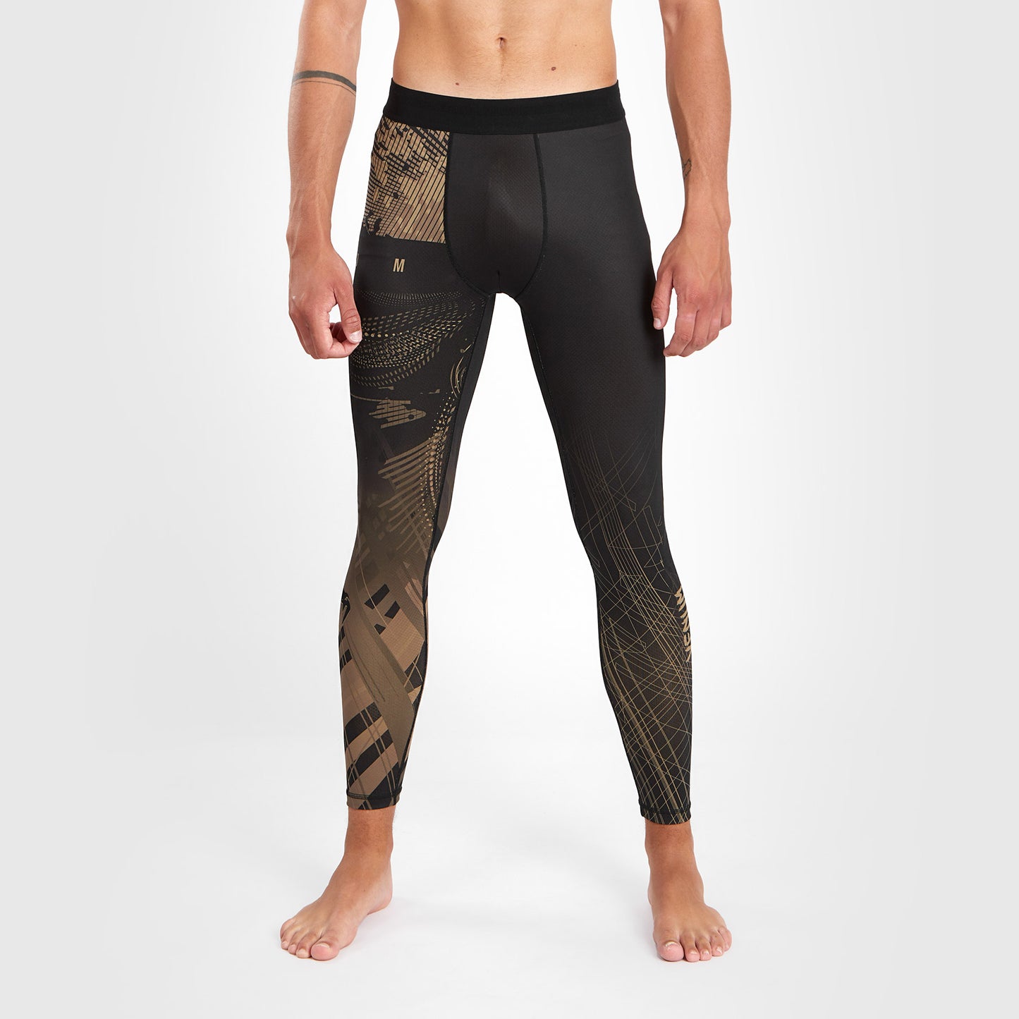 Pantalon de compression Venum Gorilla Jungle - Noir/Sable - product-type_Pantalons de Compression