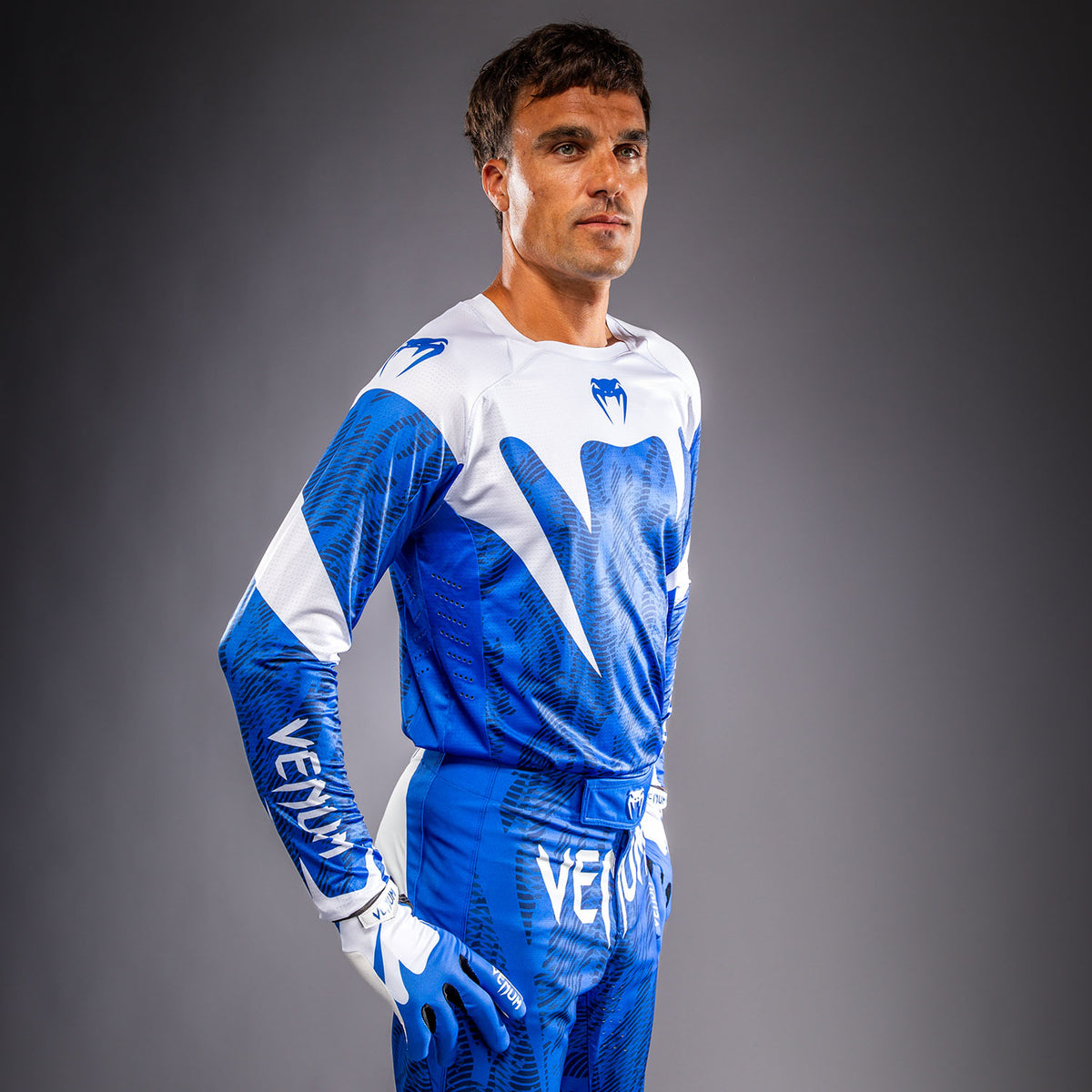 Maillot de Motorsports Venum MX Elite - Bleu