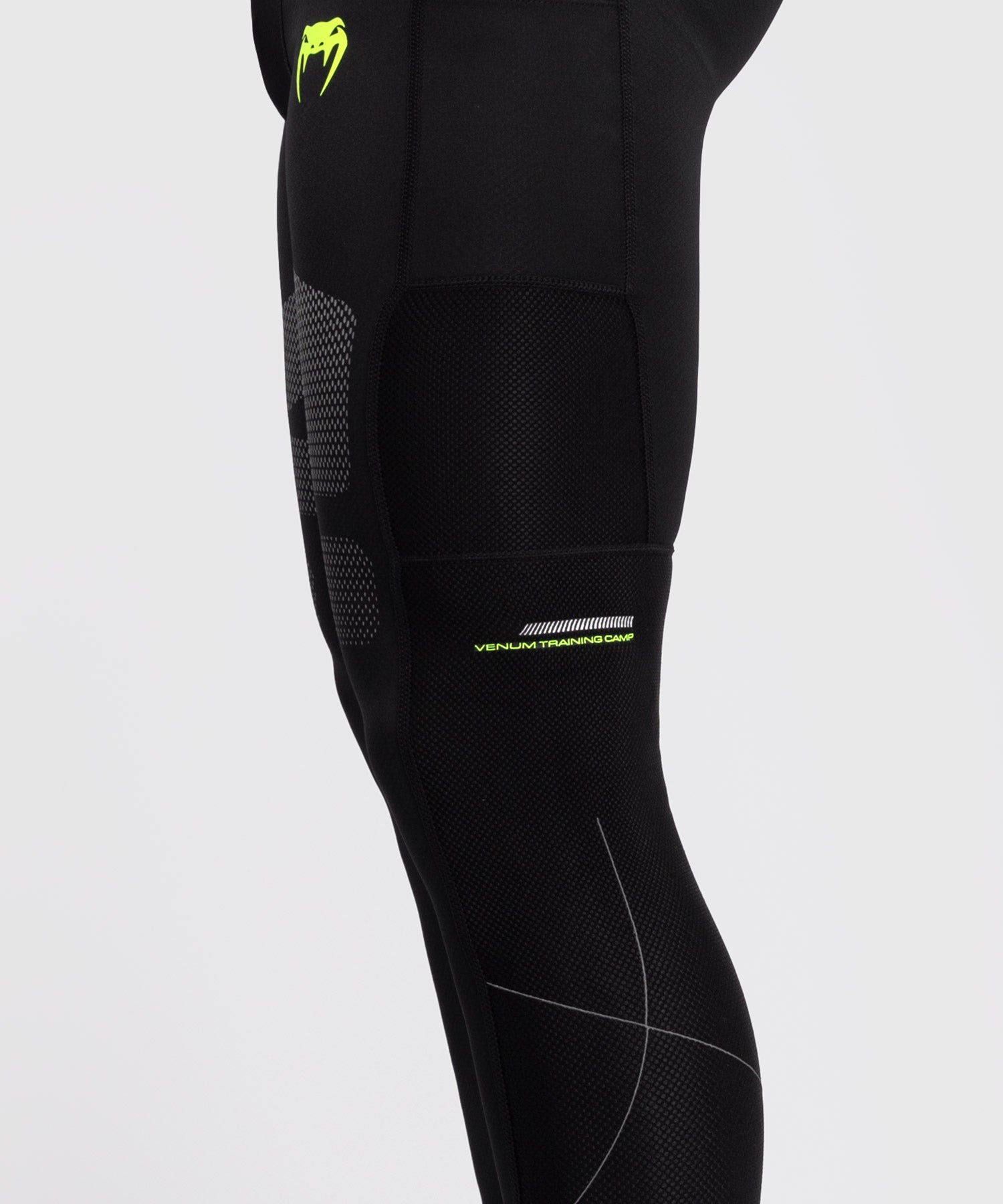 Pantalon de compression Venum Training Camp 4.0 - Noir/Vert Fluo - product-type_Pantalons de Compression