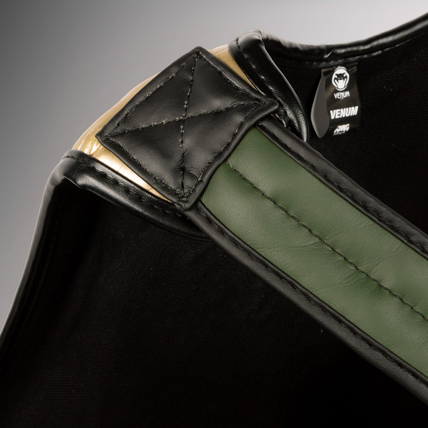 Plastron Venum Pro Boxing En Microfibre - Khaki/Or - product-type_Ceintures abdominales