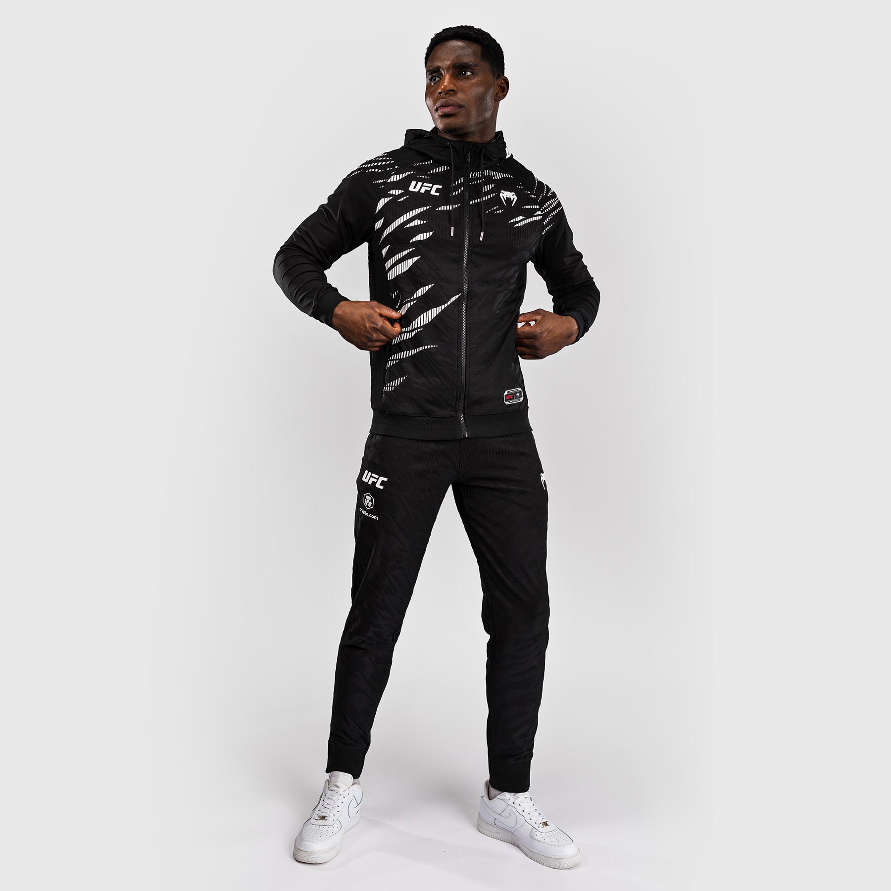 Veste à Capuche pour Hommes UFC Fusion by Venum Personnalisé Authentic Fight Night - Noir - product-type_Vestes