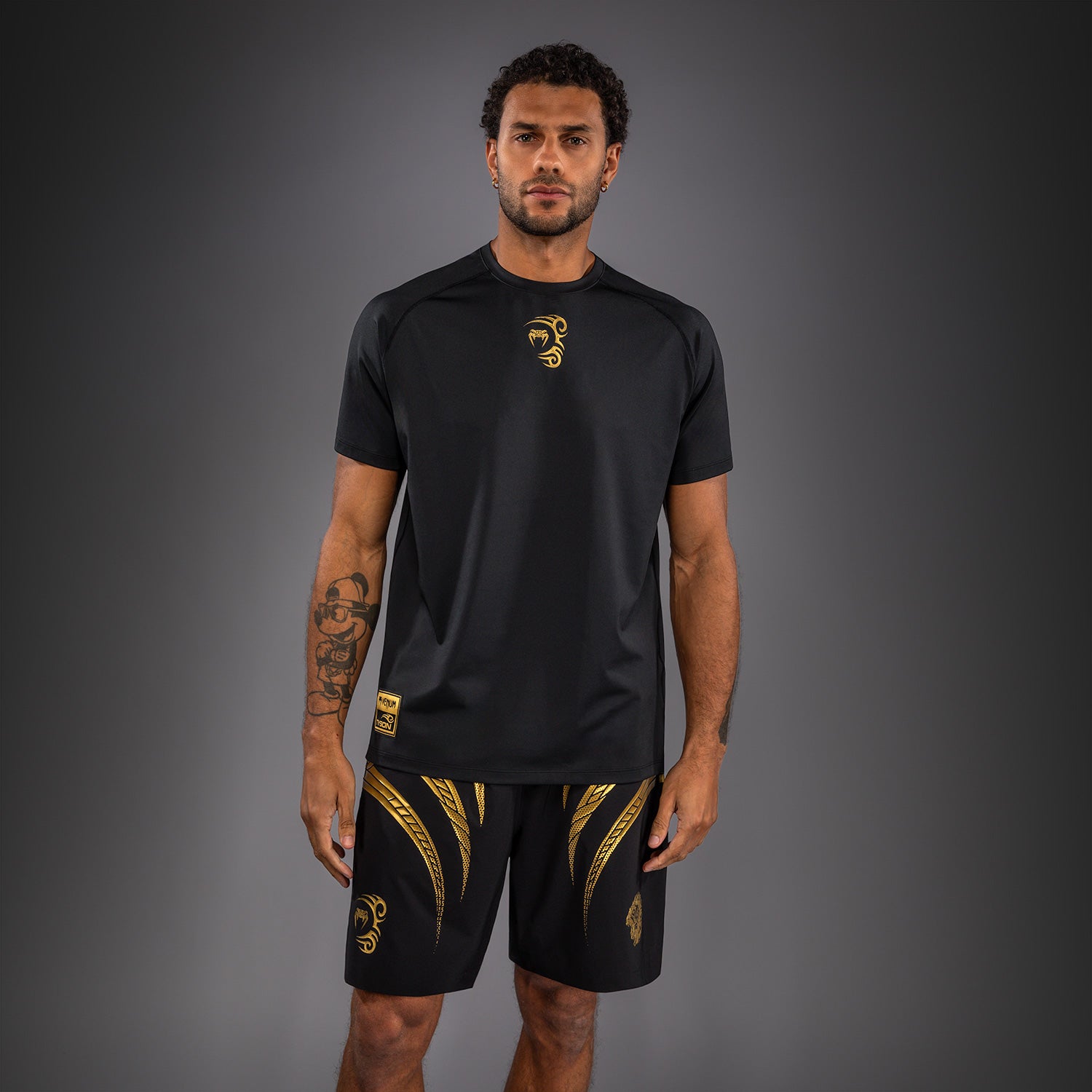 T-shirt Dry Tech Venum x Mike Tyson Tiger - Noir/Or - product-type_T-Shirts Dry Tech