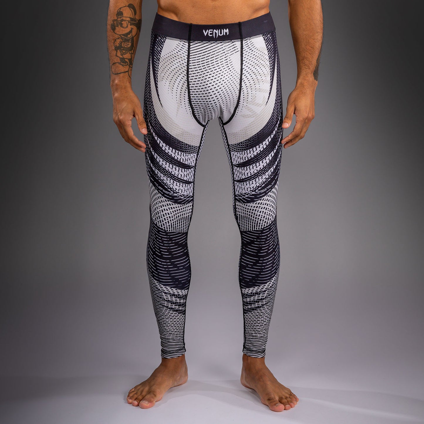 Pantalon de compression Venum Galactic 3.0 - Blanc Cassé/Noir