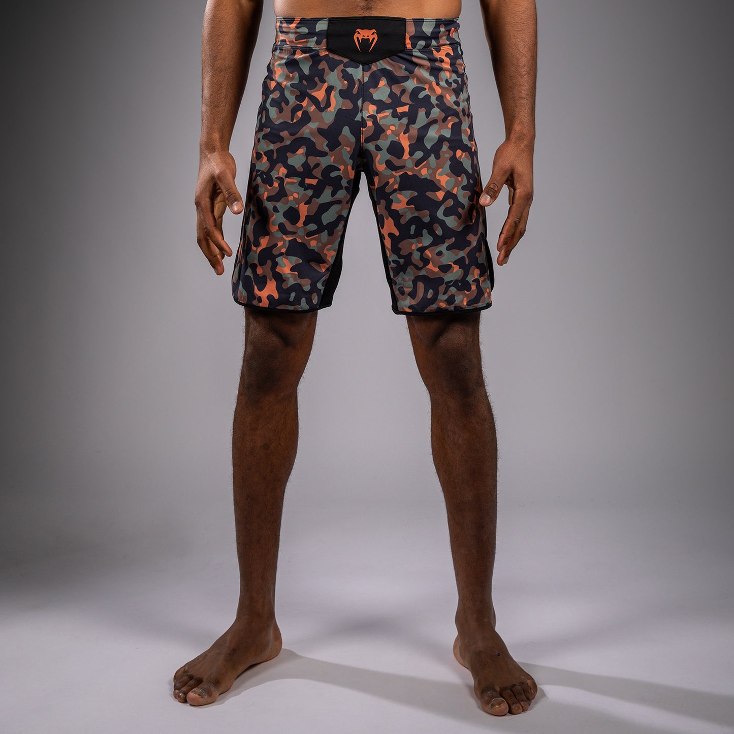 Short de combat Venum Jungle Ops - Kaki/Orange - product-type_Shorts de MMA