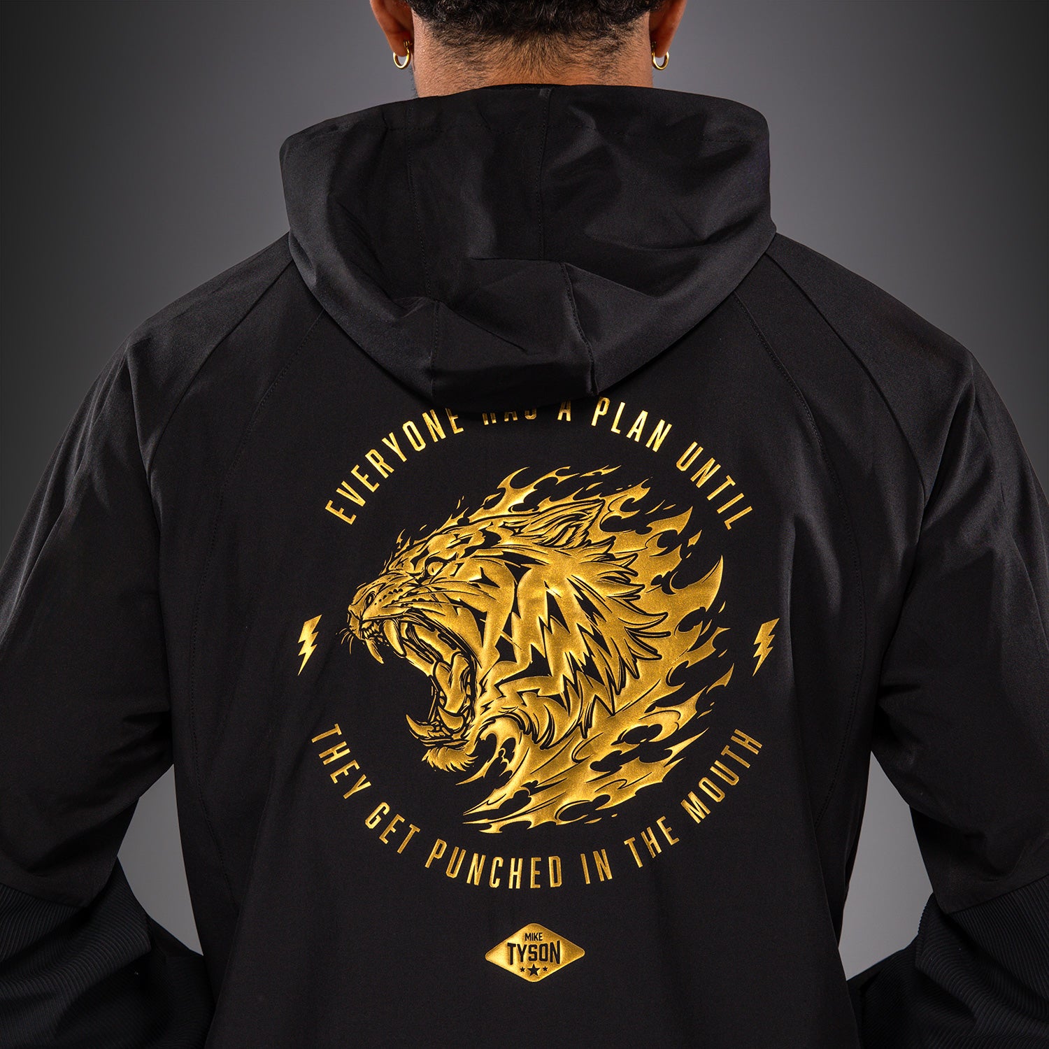 Veste de Survêtement Venum x Mike Tyson Tiger - Noir/Or - product-type_Vestes