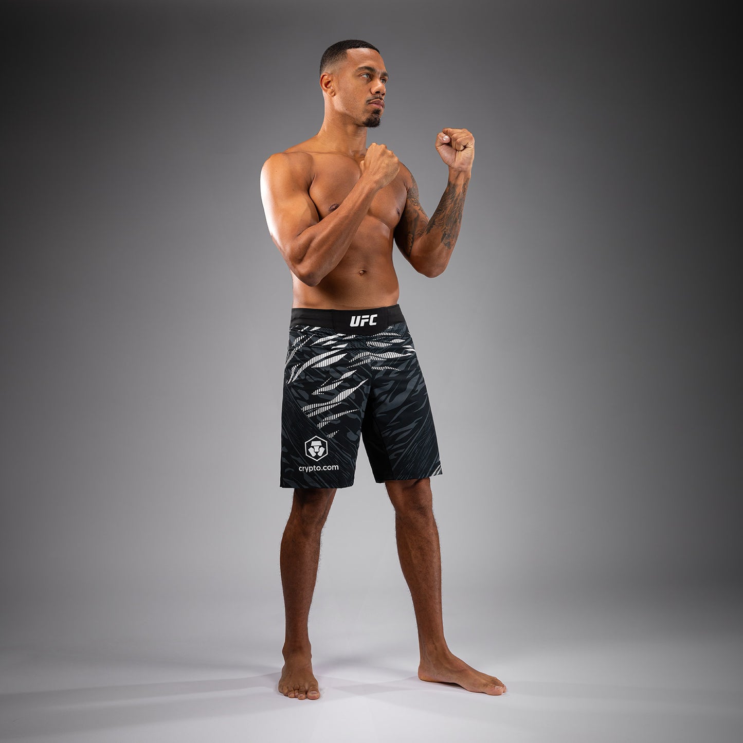 Shorts de Combat pour Hommes UFC Fusion by Venum Authentic Fight Night - Coupe Longue - Noir - product-type_Shorts de MMA