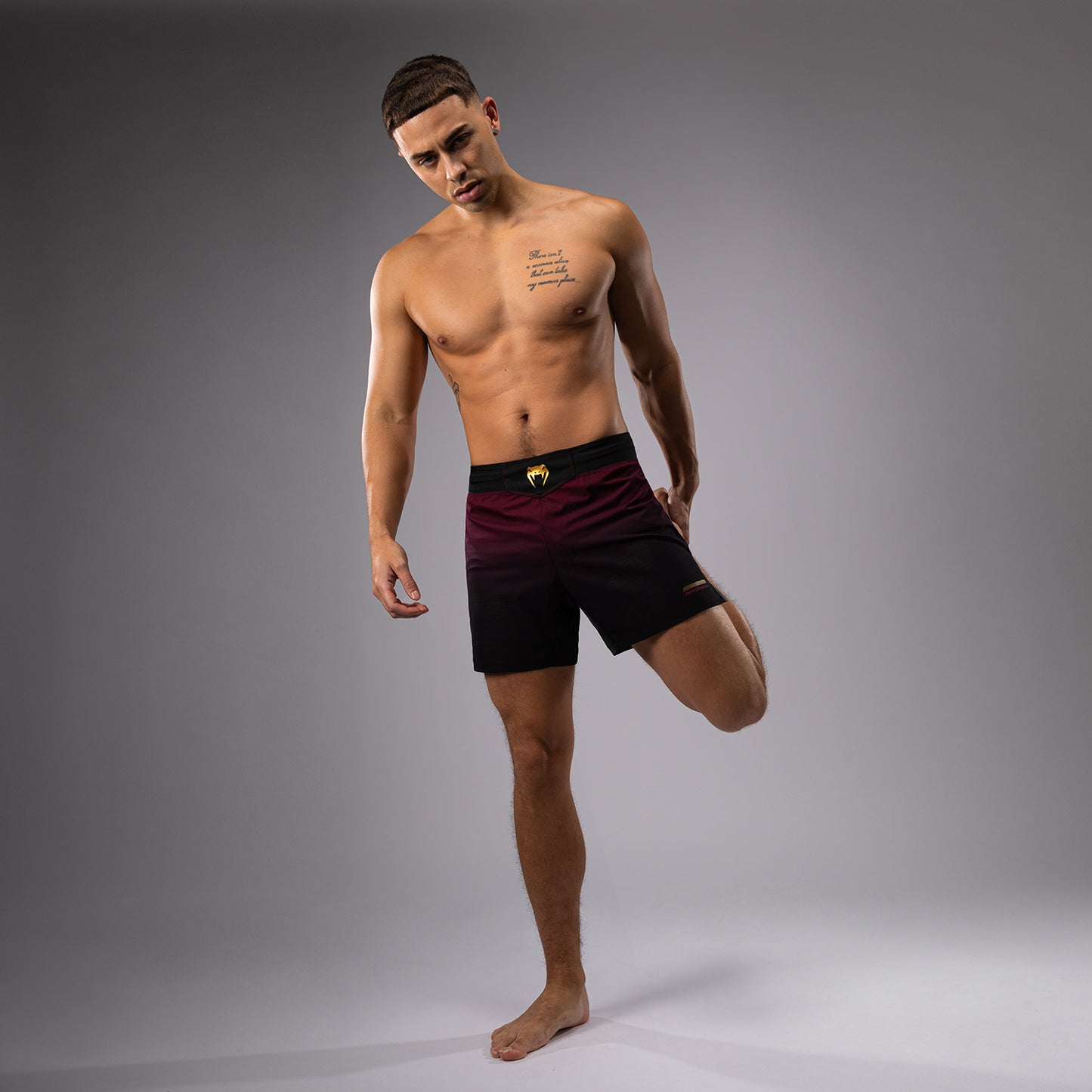 Short de Combat Venum Tactical XT- Noir/Bordeaux/Or - product-type_Shorts de MMA