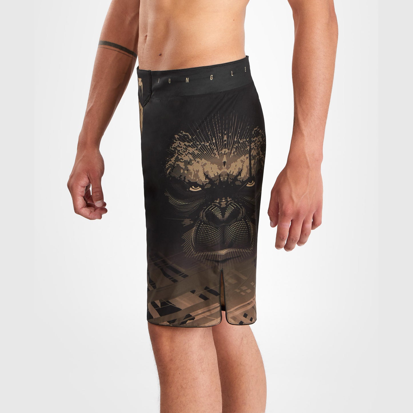 Short de Combat Venum Gorilla Jungle - Noir/Sable - product-type_Shorts de MMA