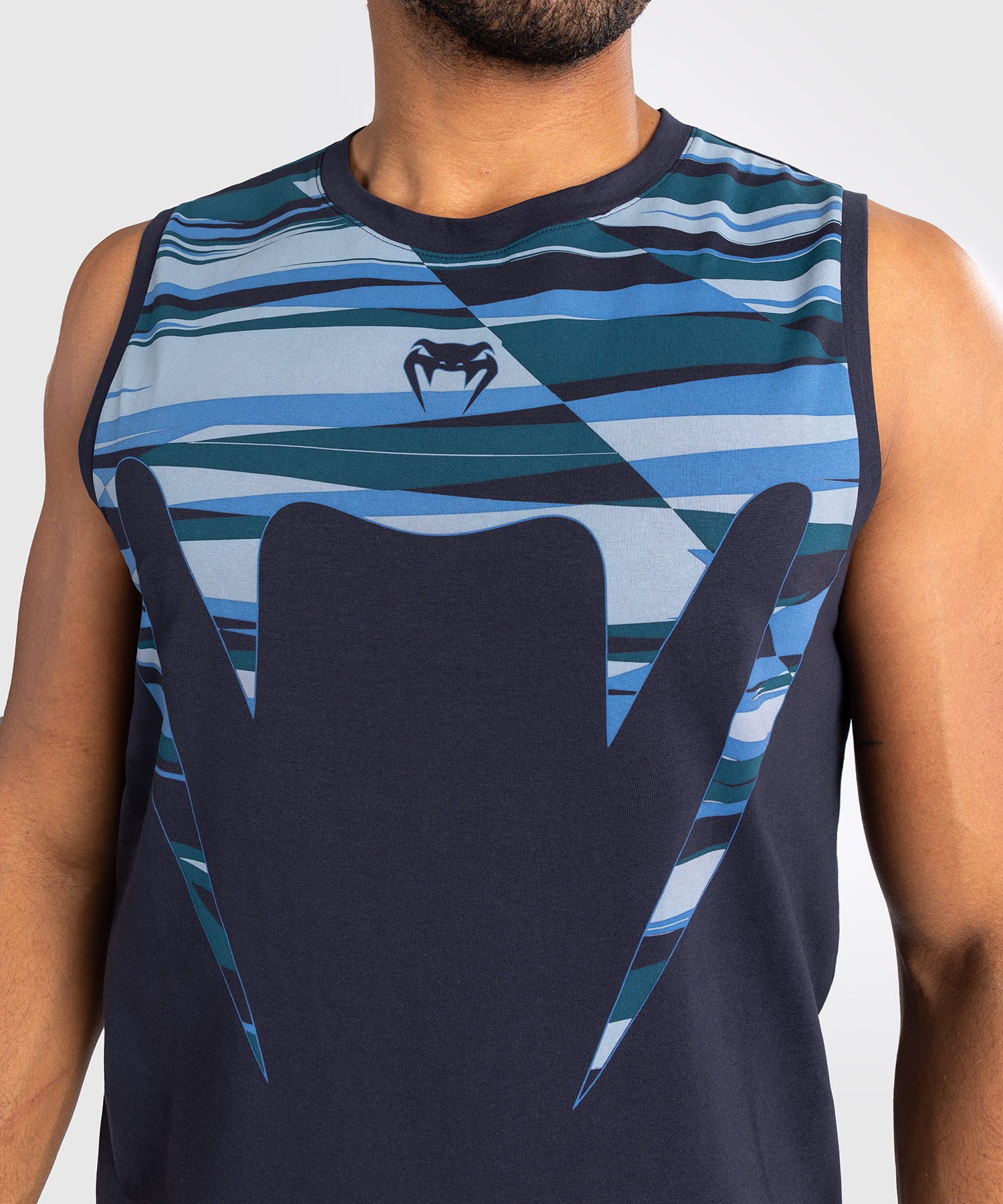 Débardeur pour Hommes Venum Rapid - Snake Head - Bleu Ombre - product-type_Débardeurs