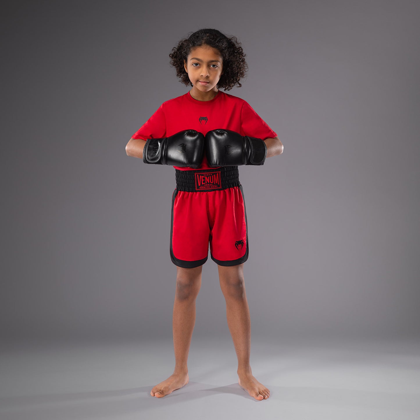 Short de boxe pour Enfants Venum Classic - Rouge Cerise - product-type_Shorts de boxe