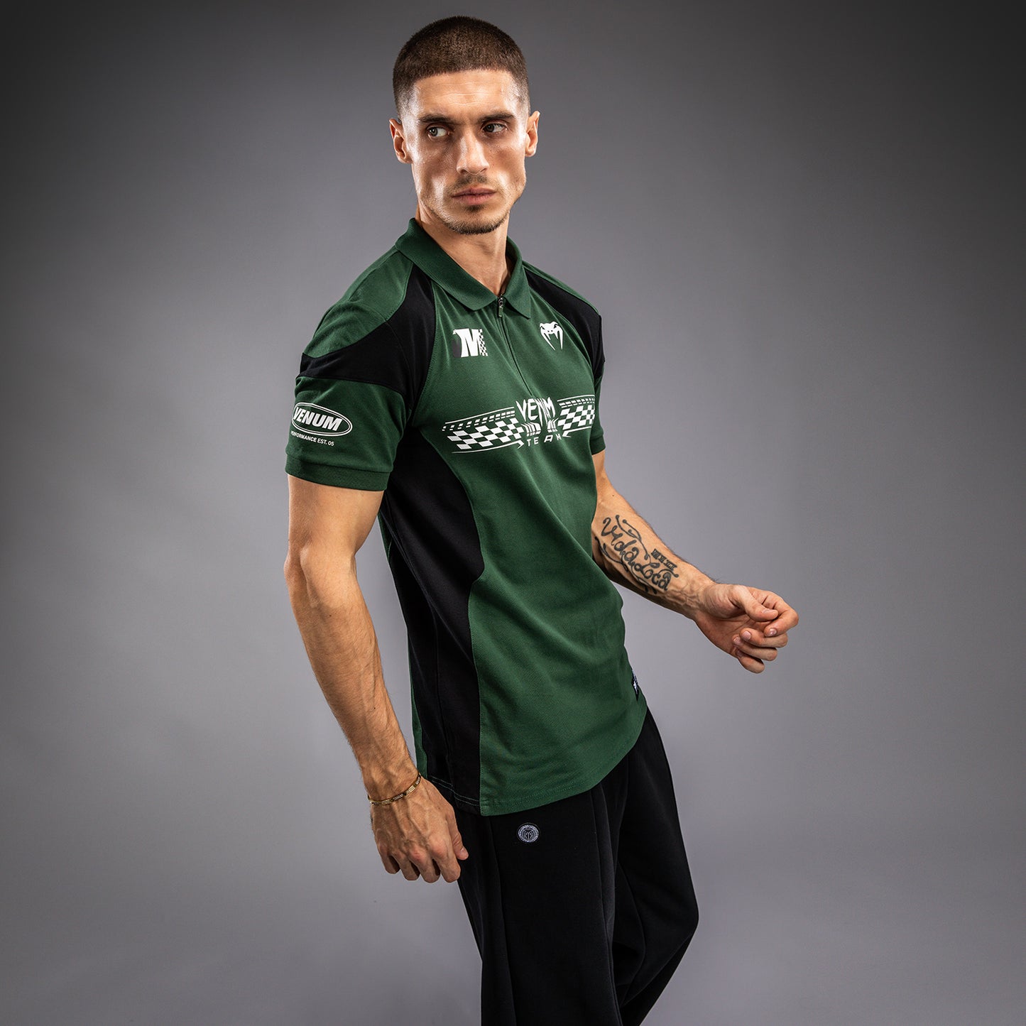 Polo en Coton Venum Motorsport - Vert Profond - product-type_Polos