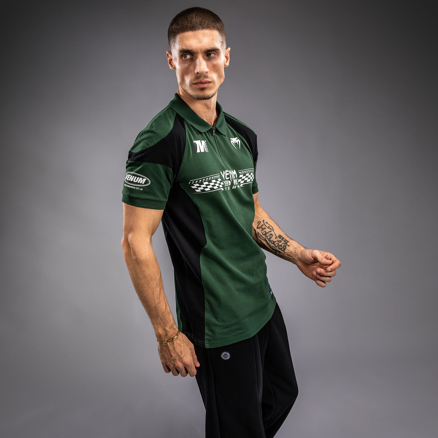 Polo en Coton Venum Motorsport - Vert Profond - product-type_Polos