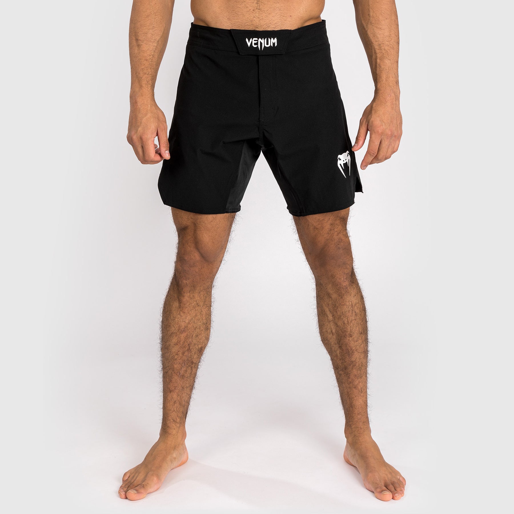 Short de combat pour homme Venum Contender - Noir/Blanc - product-type_Shorts de MMA