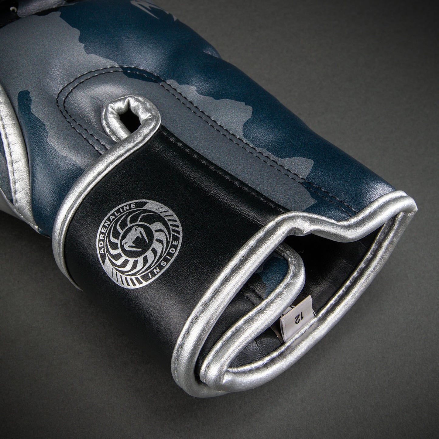 Gants de boxe Venum Elite Camo - Bleu Marine Foncé/Bleu
