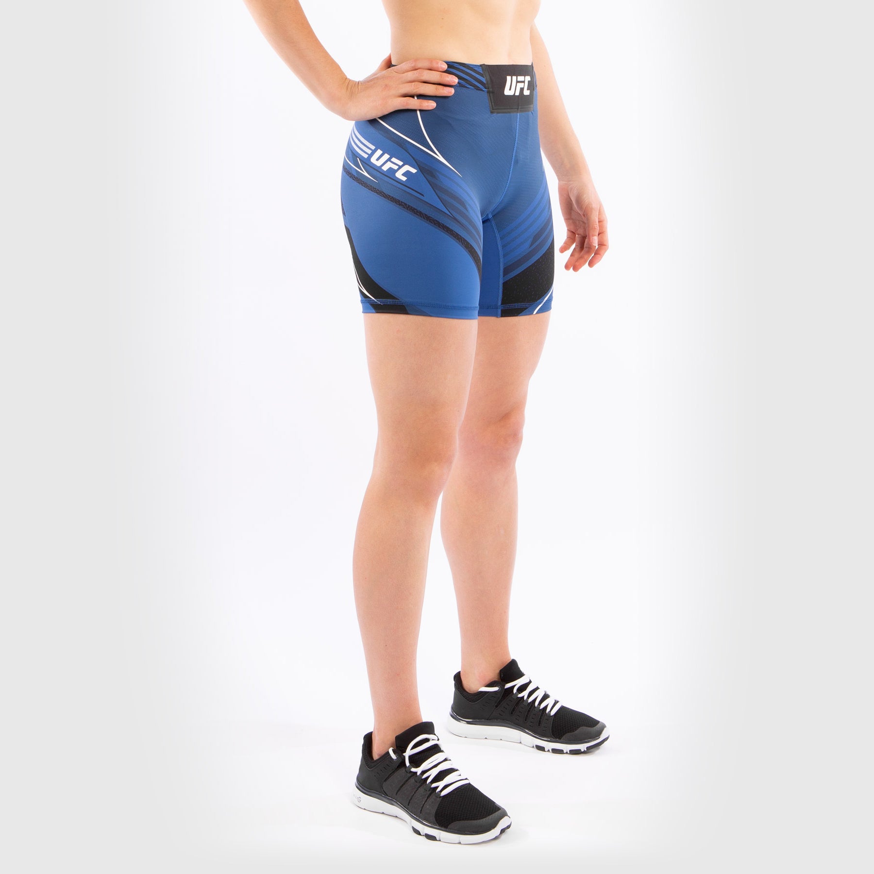 Short de compression pour Femmes UFC Venum Authentic Fight Night - Coupe Longue - Bleu - product-type_Shorts de compression