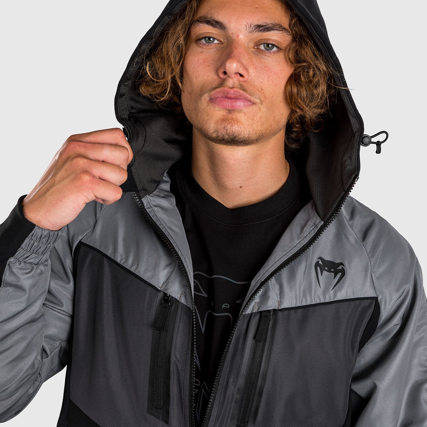 Veste de survêtement Venum Laser 3.0 - Noir/Gris - product-type_Vestes