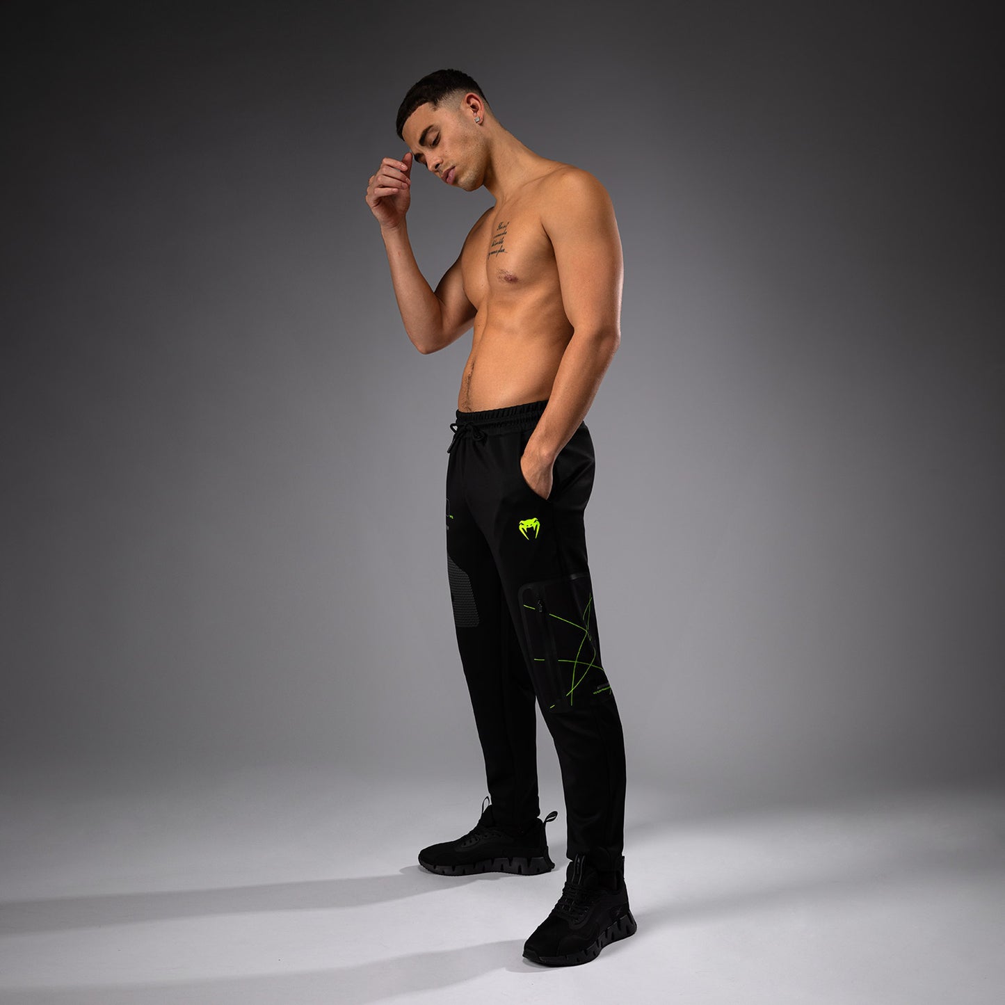 Jogging Venum Training Camp 4.0 - Noir/Vert Fluo - product-type_Pantalons de jogging