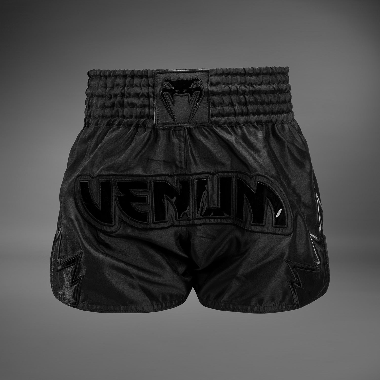 Shorts de Muay Thai Venum Inferno - Noir/Noir - product-type_Shorts de Muay Thai