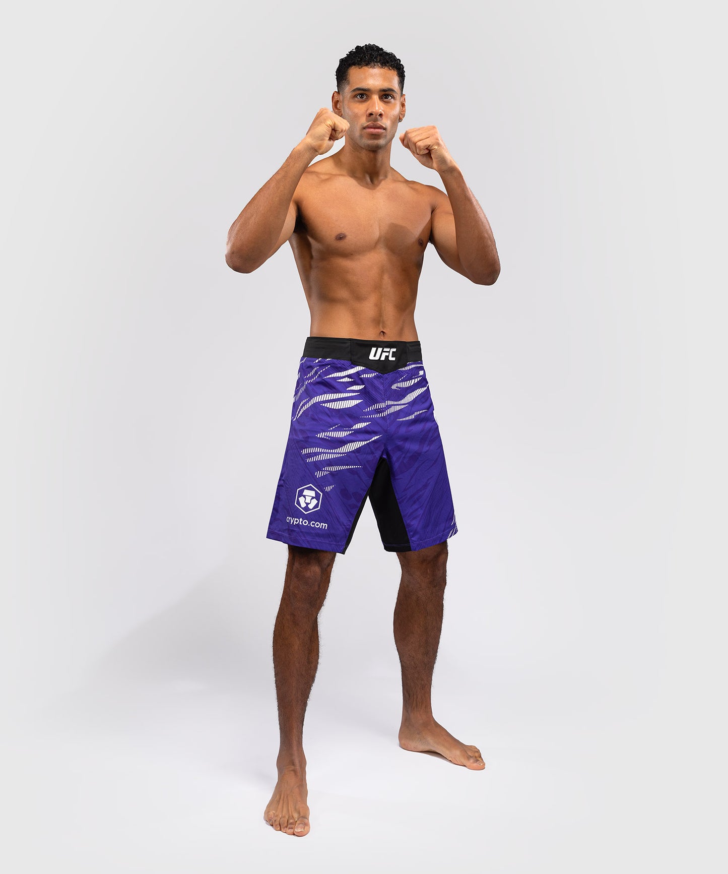 Short de Combat pour Hommes UFC Fusion by Venum Authentic Fight Night - Coupe Longue - Violet - product-type_Shorts de MMA