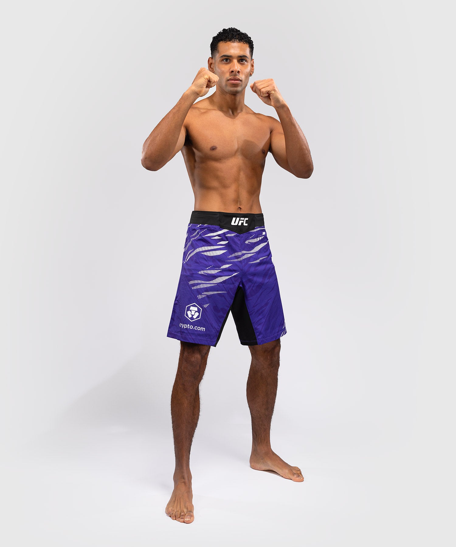 Short de Combat pour Hommes UFC Fusion by Venum Authentic Fight Night - Coupe Longue - Violet - product-type_Shorts de MMA