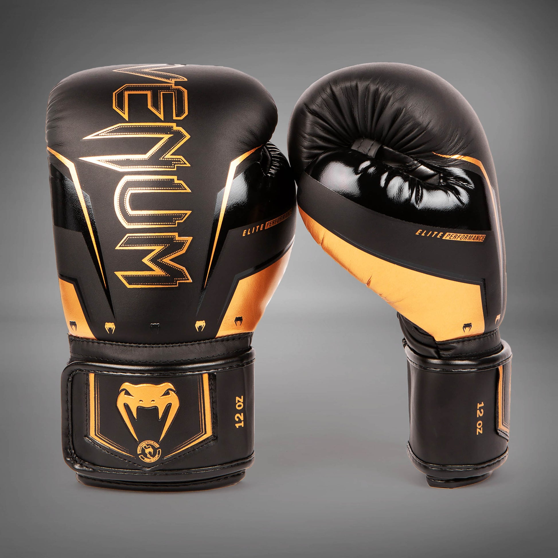 Gants de Boxe Venum Elite Evo - Noir/Bronze - product-type_Gants de boxe