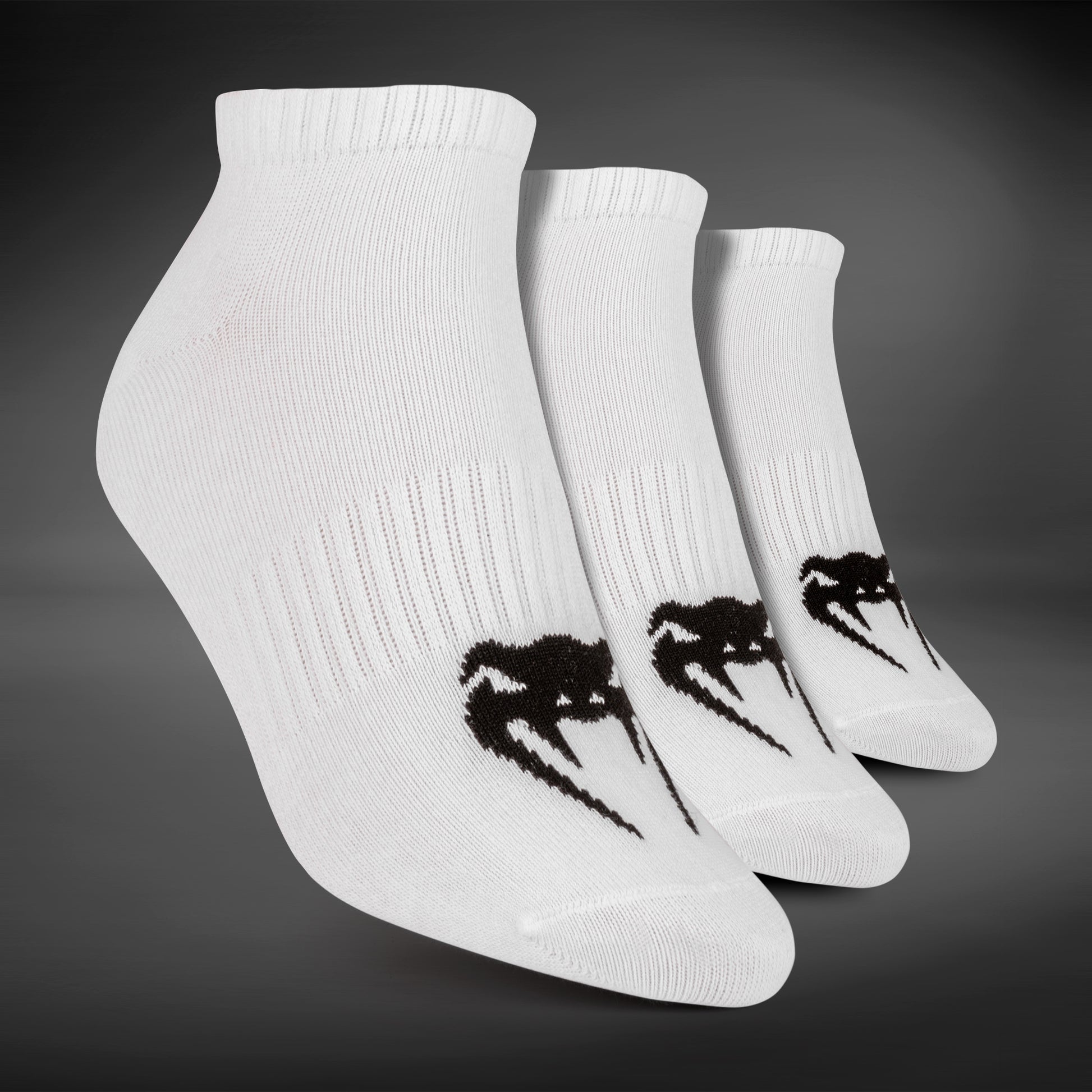 Socquettes Venum Classic - Lot de 3 Paires - Blanc/Noir - product-type_Chaussettes