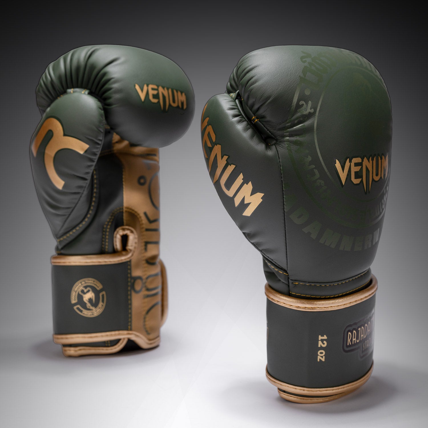 Gants de Boxe Venum x Rajadamnern - Vert Militaire - product-type_Gants de boxe