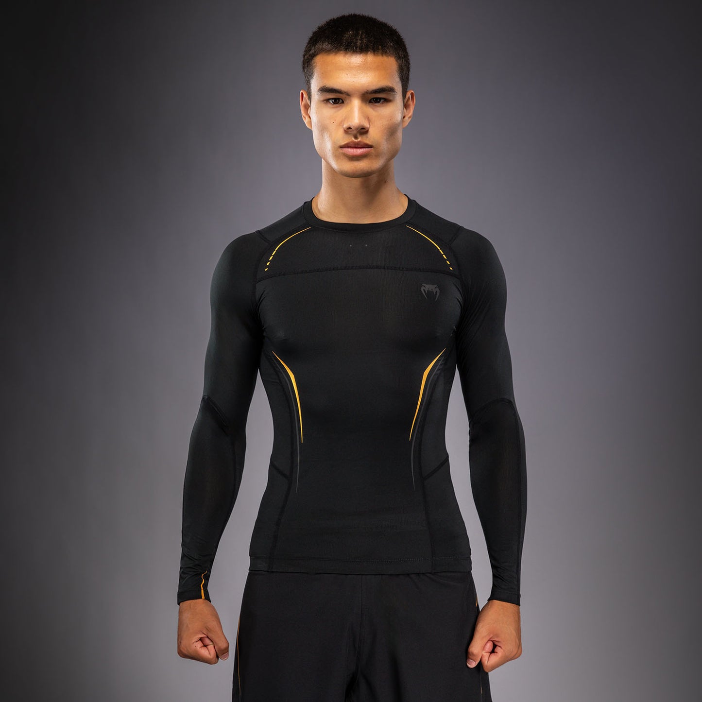 Rashguard à Manches Longues Venum G-Core - Noir/Or